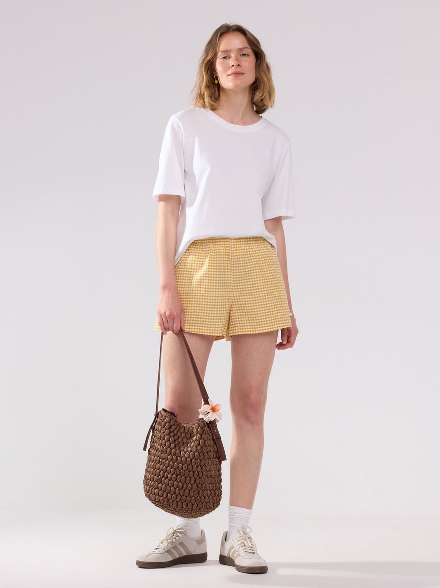 Shorts in seersucker - 3006211-5915