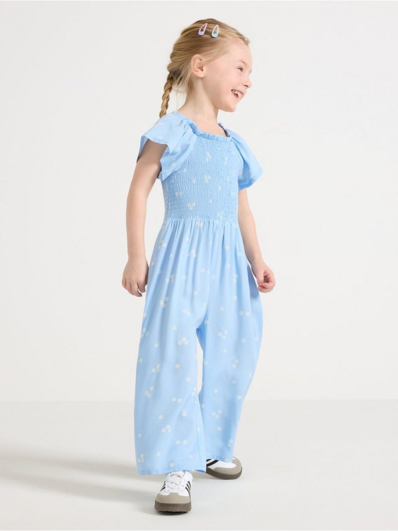 Short-sleeved jumpsuit - 3006300-8852