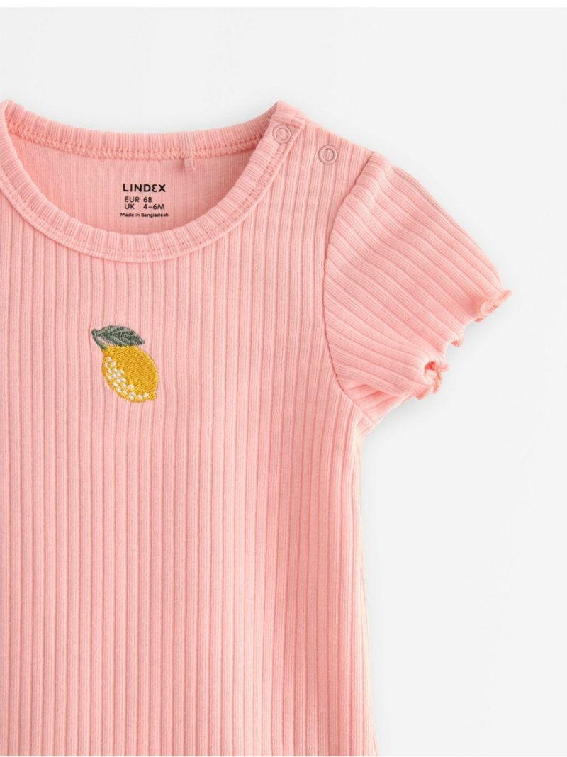 Ribbed bodysuit - 3006321-6932