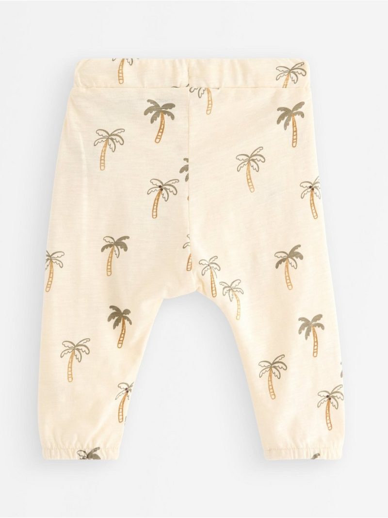 Joggers in slub jersey - 3006328-6728