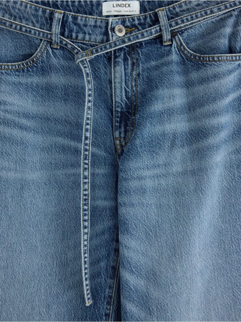 WIDE Peggy  jeans with mid waist - 3006407-791