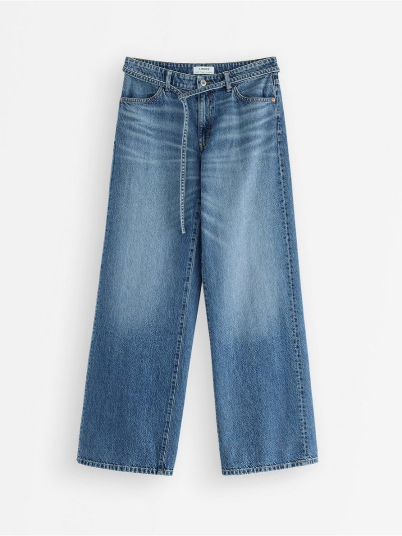 WIDE Peggy  jeans with mid waist - 3006407-791