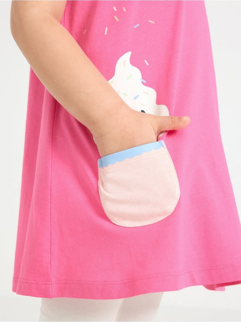 Short-sleeved tunic with fun pockets - 3006459-9860