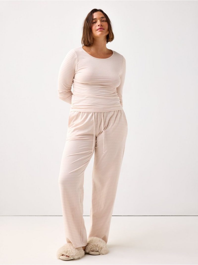 Wide pyjama trousers - 3006525-2643