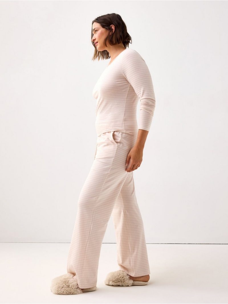 Wide pyjama trousers - 3006525-2643