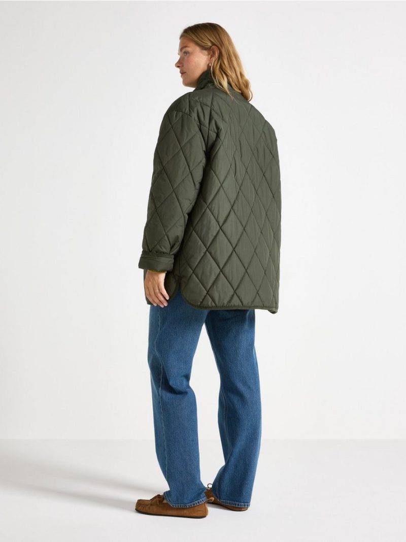 Jakna - Water repellent quilted jacket - 3006611-8611