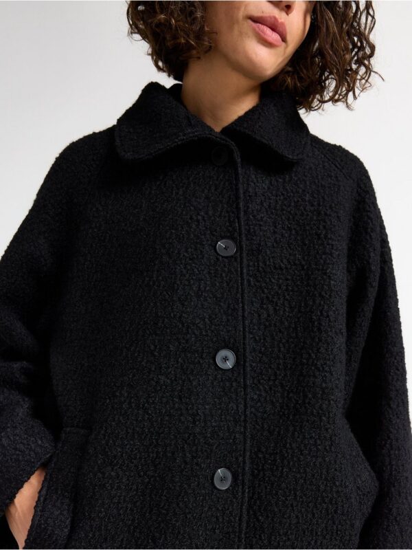 Coat in wool blend - 3006623-80