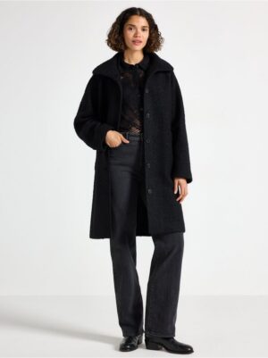 Coat in wool blend - 3006623-80