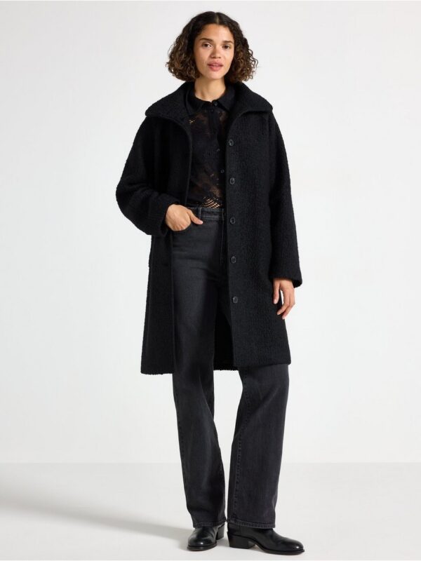 Coat in wool blend - 3006623-80