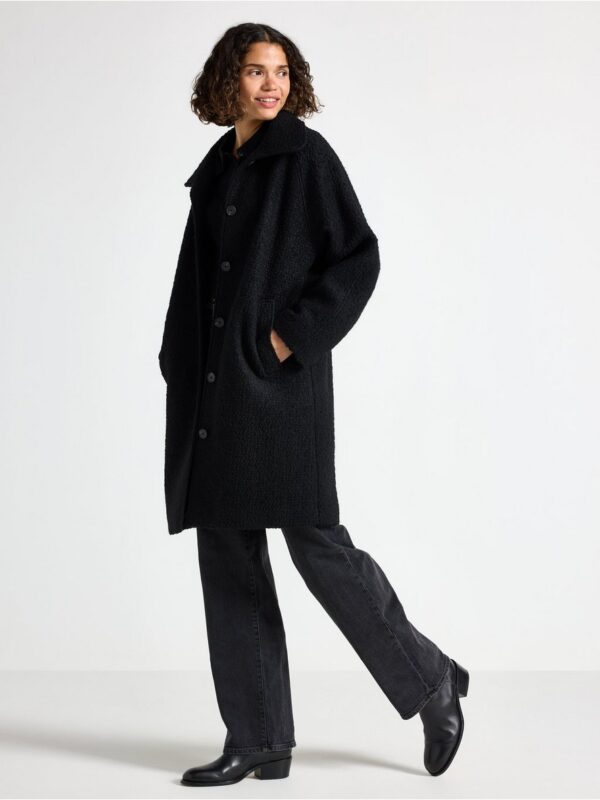 Coat in wool blend - 3006623-80