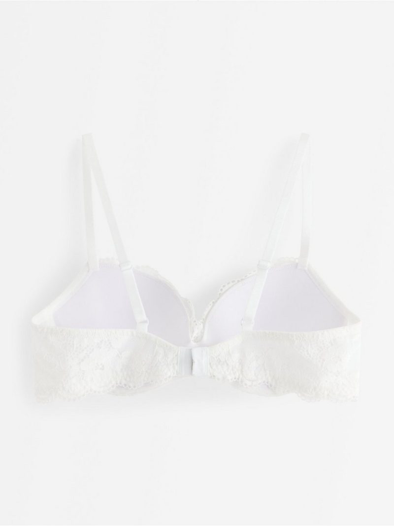 Wirefree push-up bra with lace - 3006670-70