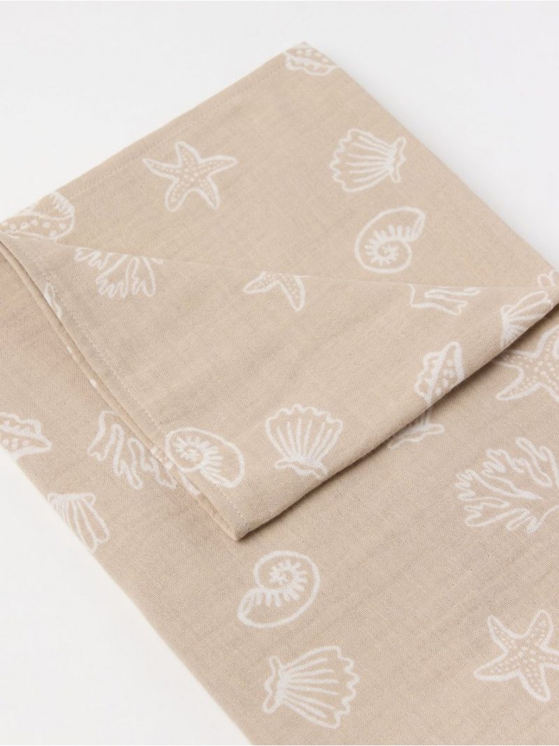 Baby blanket in cotton muslin - 3006715-4939