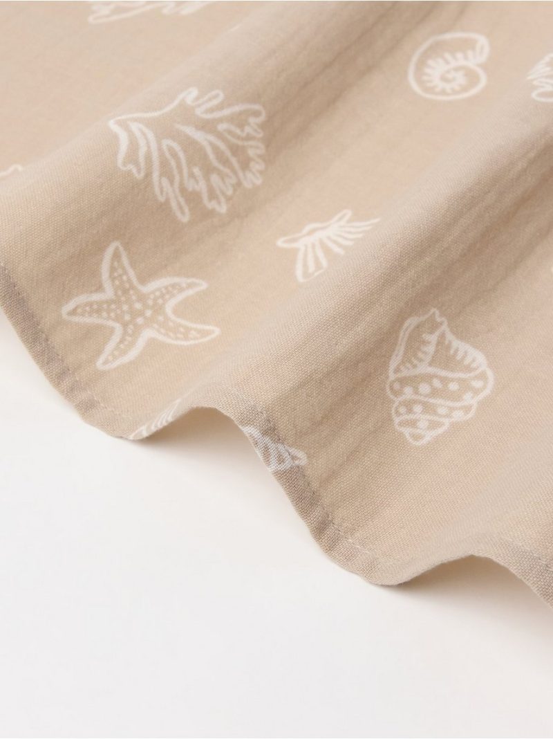 Baby blanket in cotton muslin - 3006715-4939