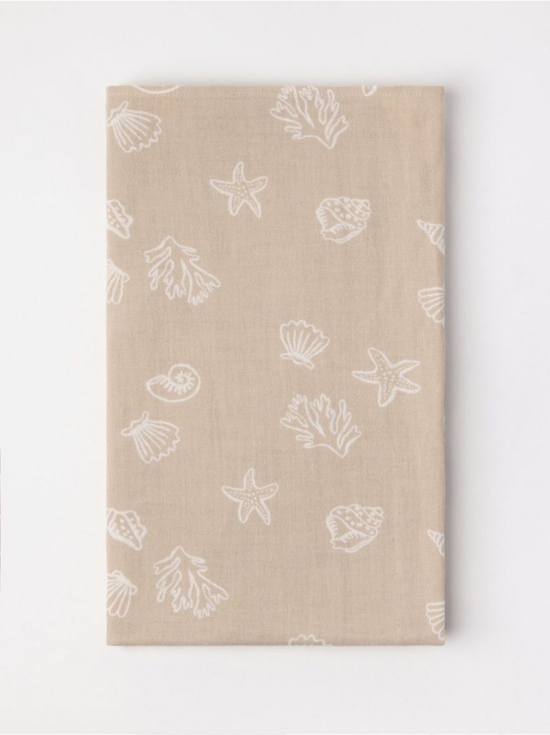 Baby blanket in cotton muslin - 3006715-4939