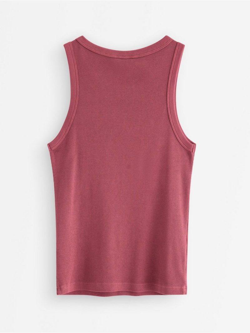Ribbed tank top - 3006720-7048