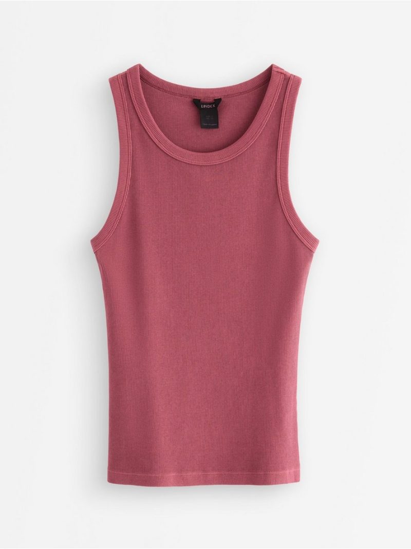 Ribbed tank top - 3006720-7048