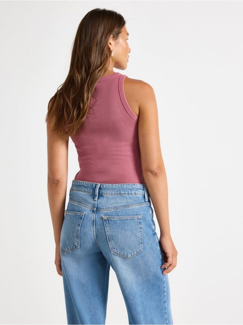 Ribbed tank top - 3006720-7048