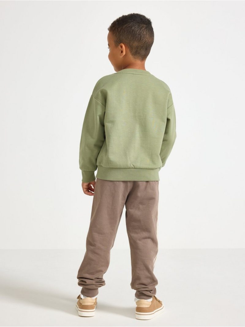 Joggers with brushed inside - 3006744-8176