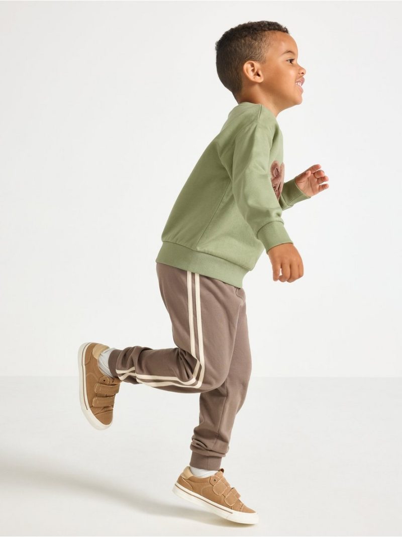 Joggers with brushed inside - 3006744-8176