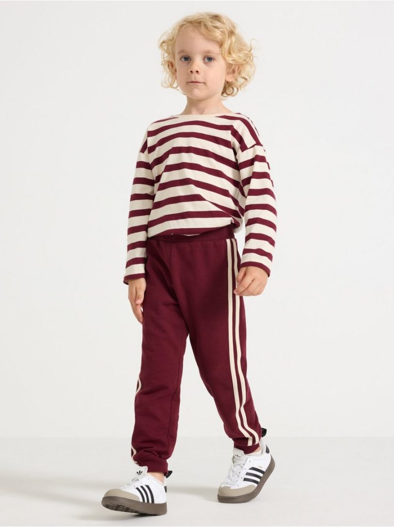 Joggers with brushed inside - 3006744-8915