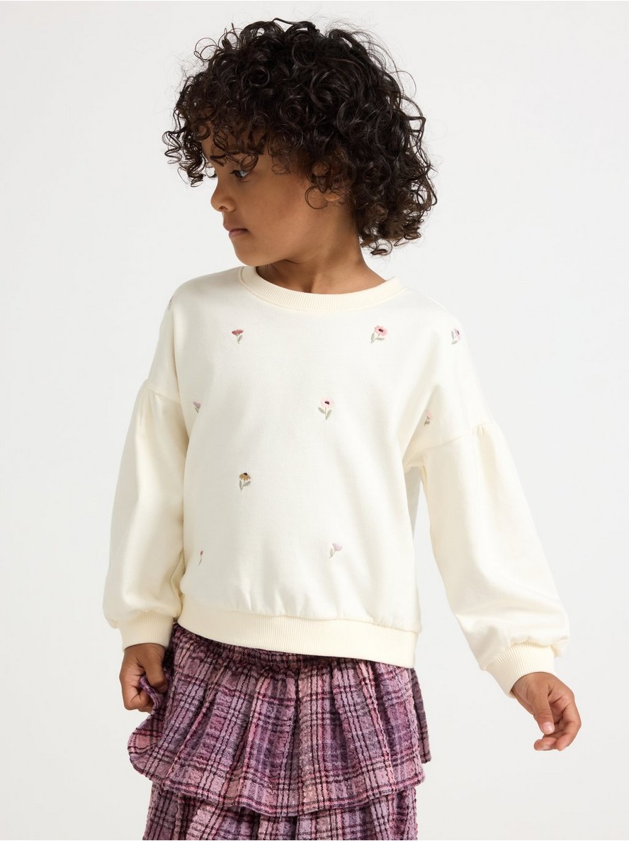 Sweatshirt with embroidery - 3006761-6728