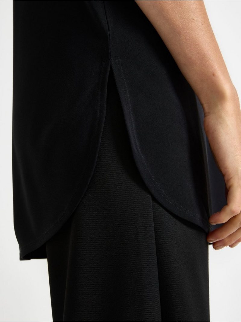 Long top with short sleeves - 3006826-80