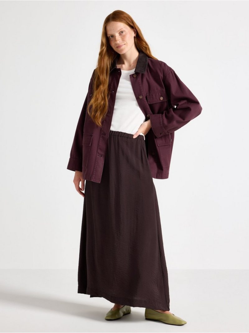 - Maxi skirt in viscose Maxi skirt in viscose - 3006854-8117