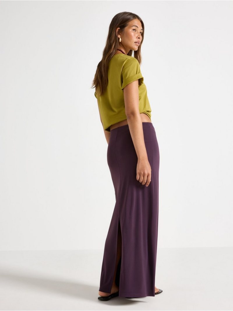 Maxi skirt in tricot - 3006856-6940