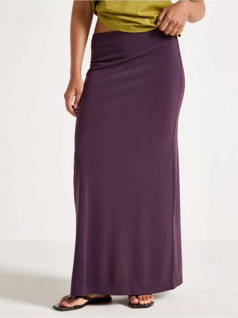 Maxi skirt in tricot - 3006856-6940