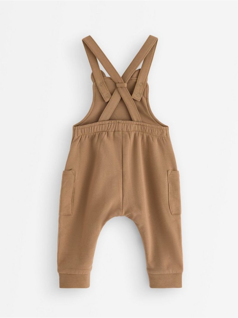 Dungarees with brushed inside - 3006870-1764