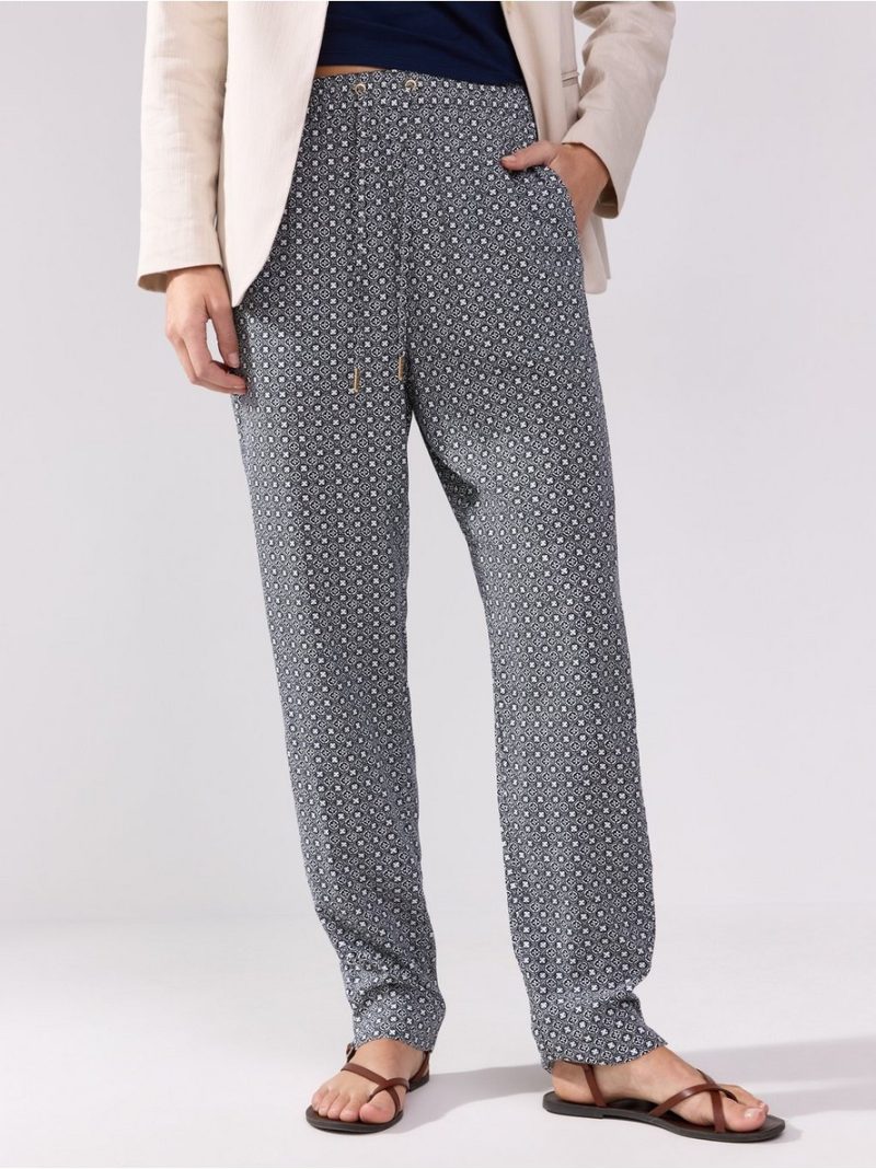 AVA cropped tapered trousers - 3006947-2521