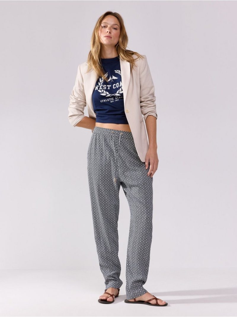 AVA cropped tapered trousers - 3006947-2521