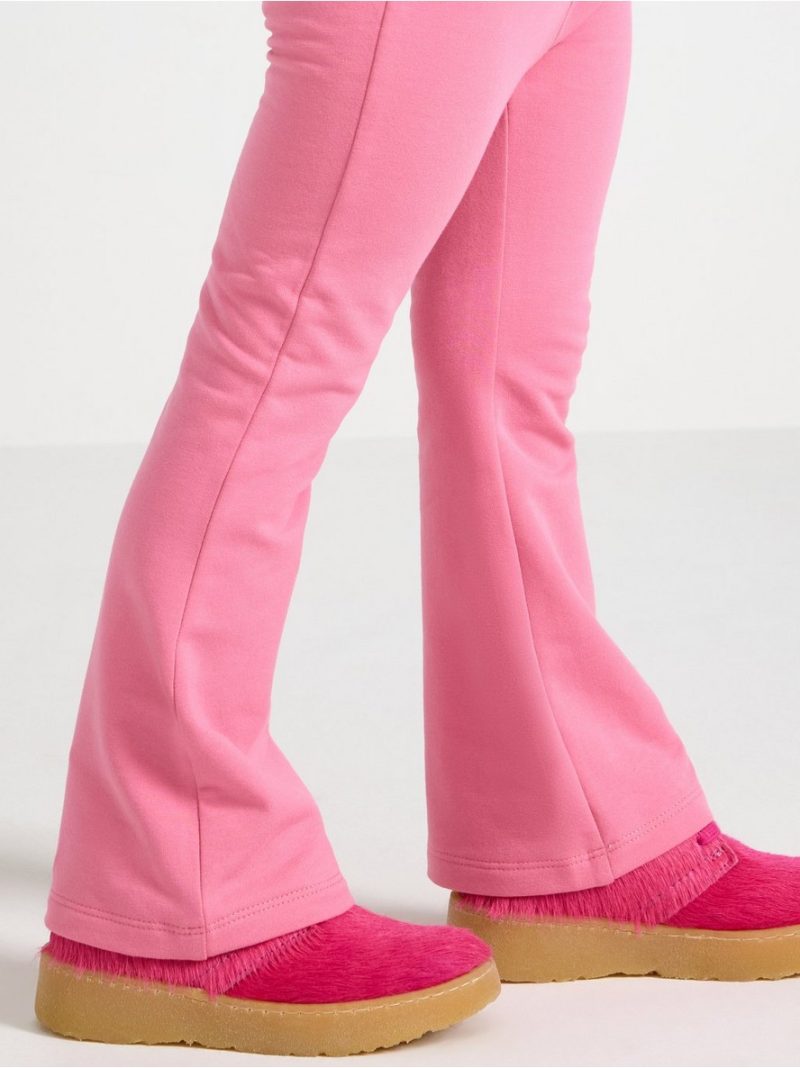Helanke - Flared leggings with brushed inside - 3006950-2431