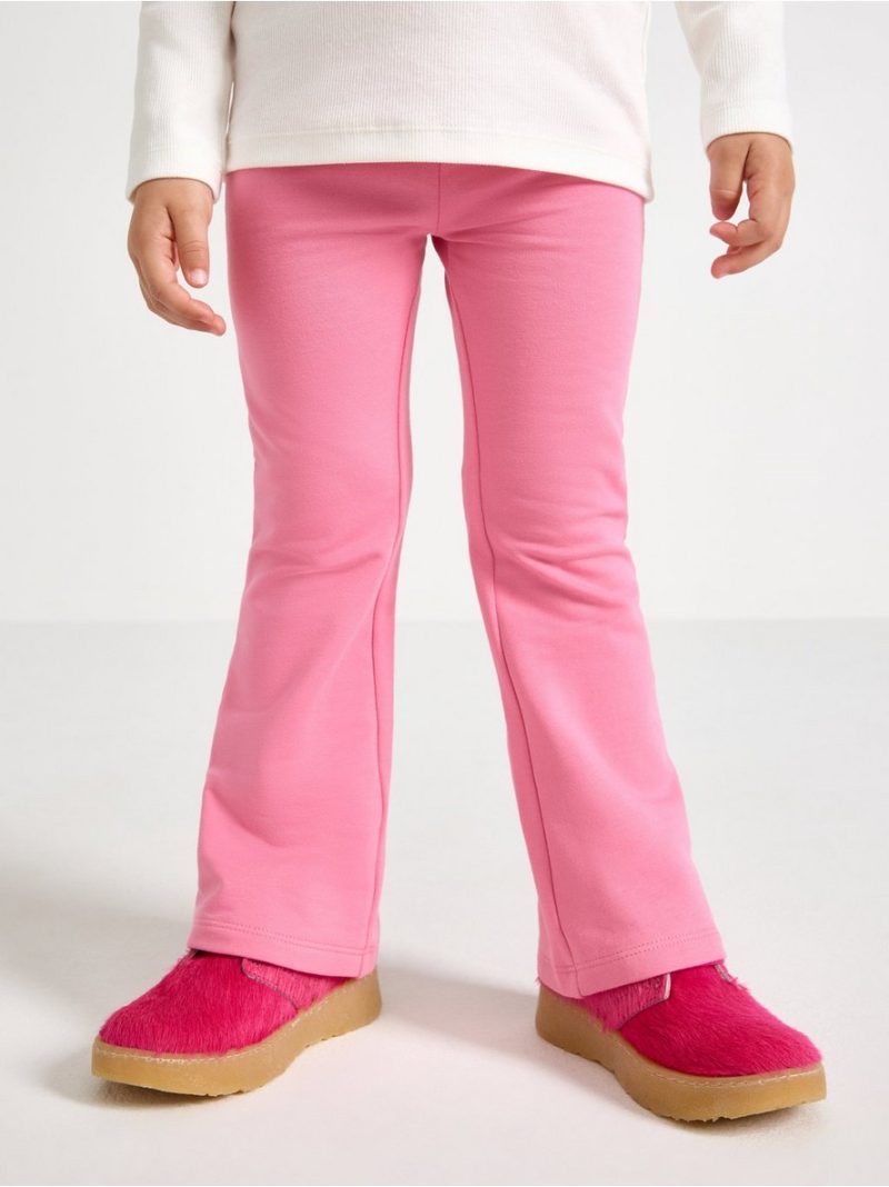 Helanke - Flared leggings with brushed inside - 3006950-2431