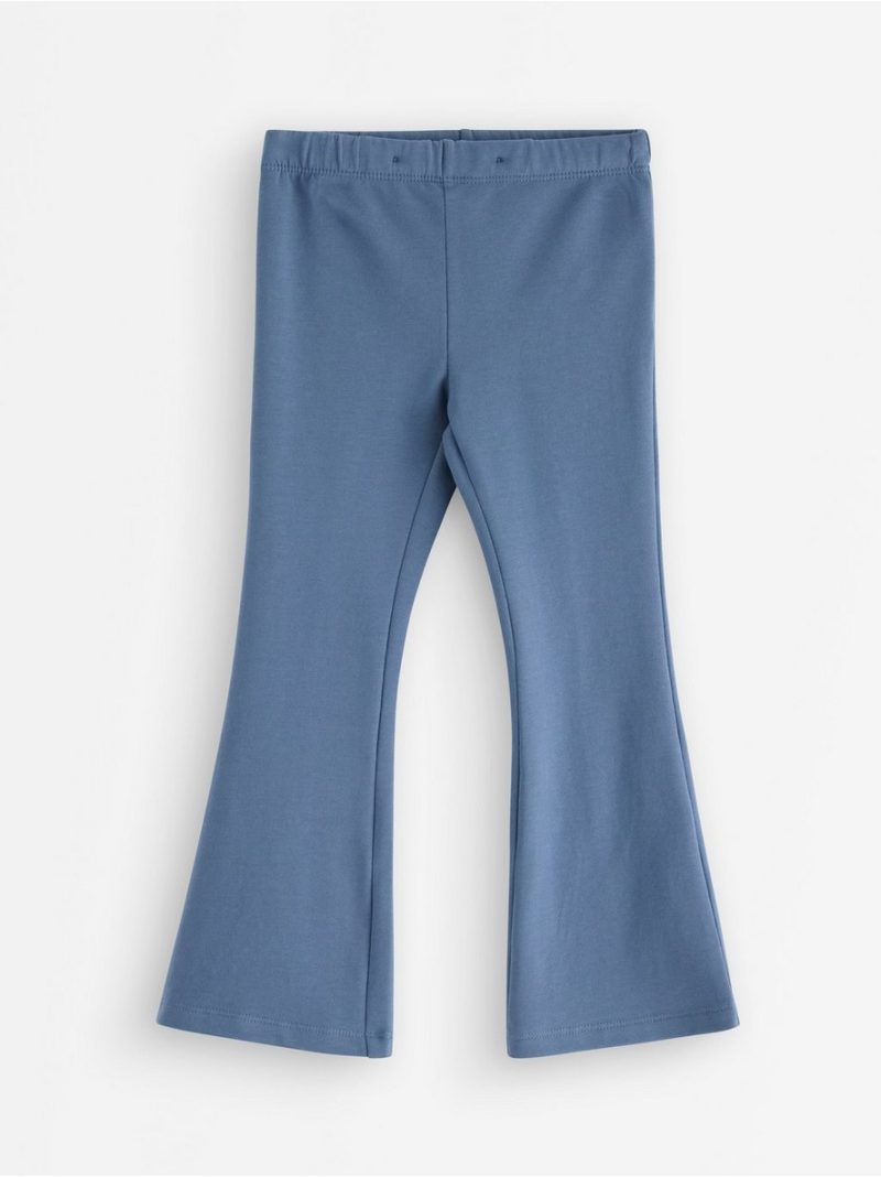 Helanke - Flared leggings with brushed inside - 3006950-4146