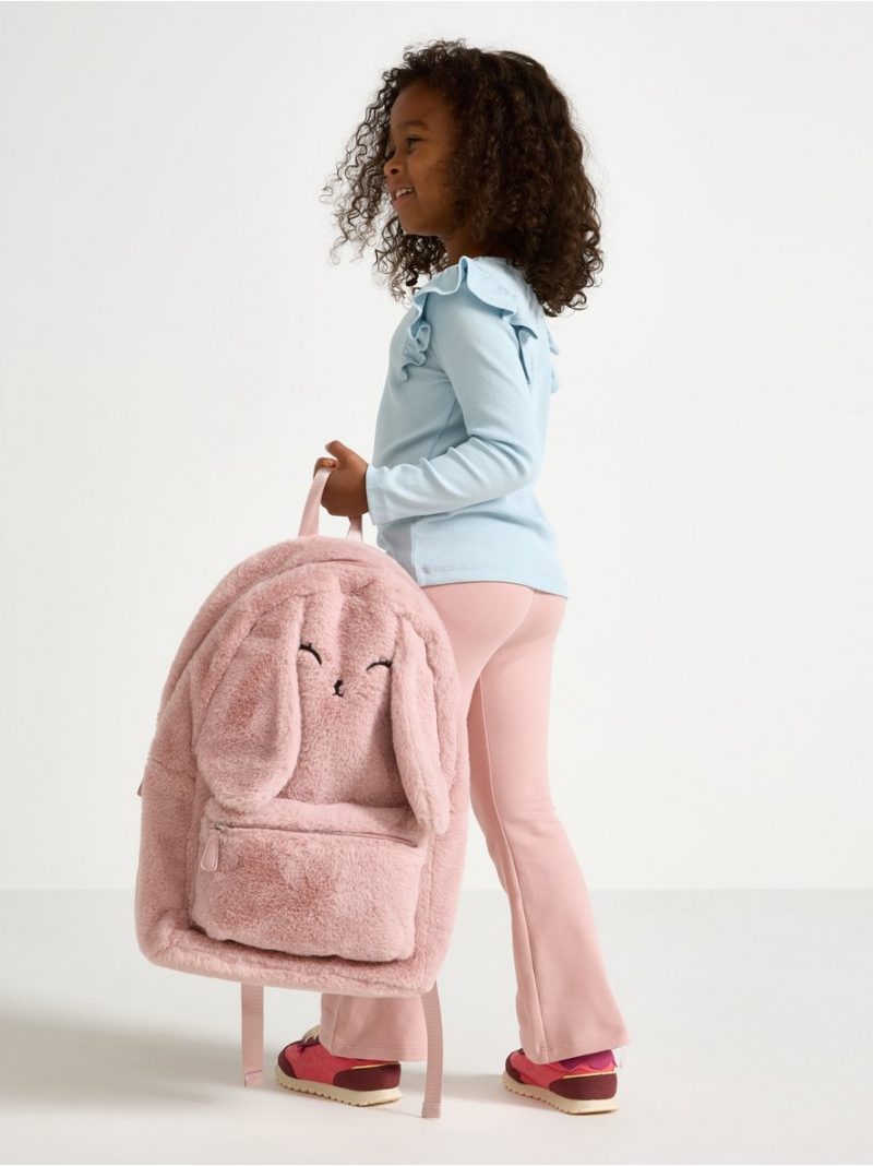 Flared leggings with brushed inside - 3006950-7351