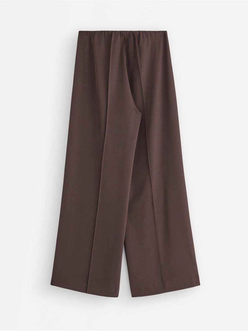 Wide trousers in jersey - 3006960-6995