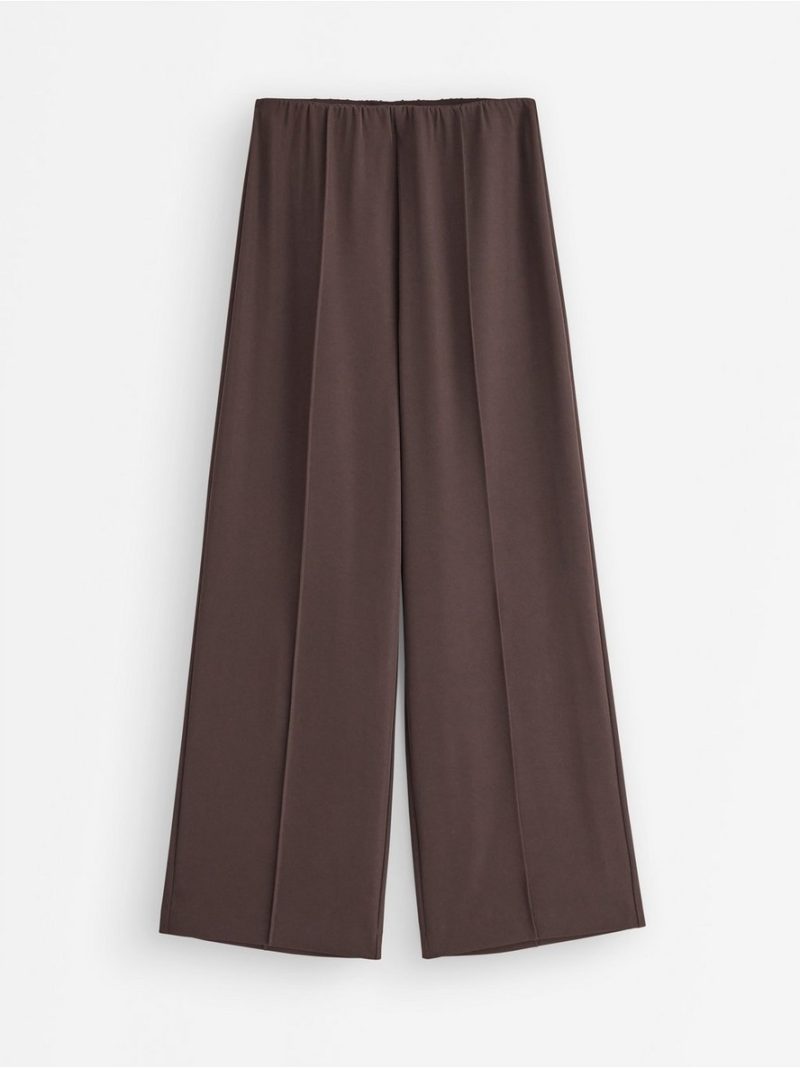 Wide trousers in jersey - 3006960-6995