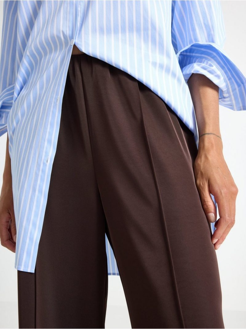Wide trousers in jersey - 3006960-6995