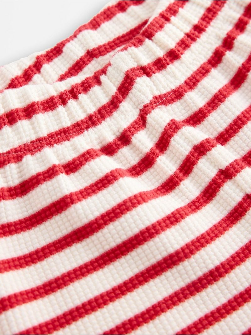 Striped jersey shorts - 3006961-7177