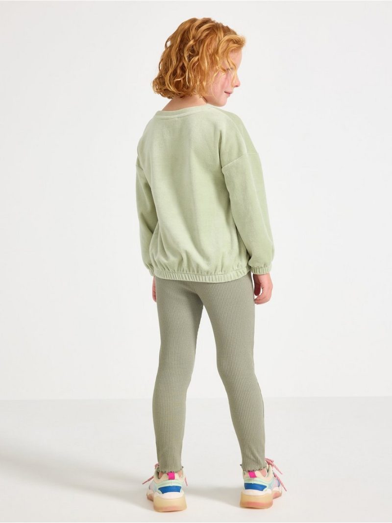 Ribbed leggings - 3007007-3478