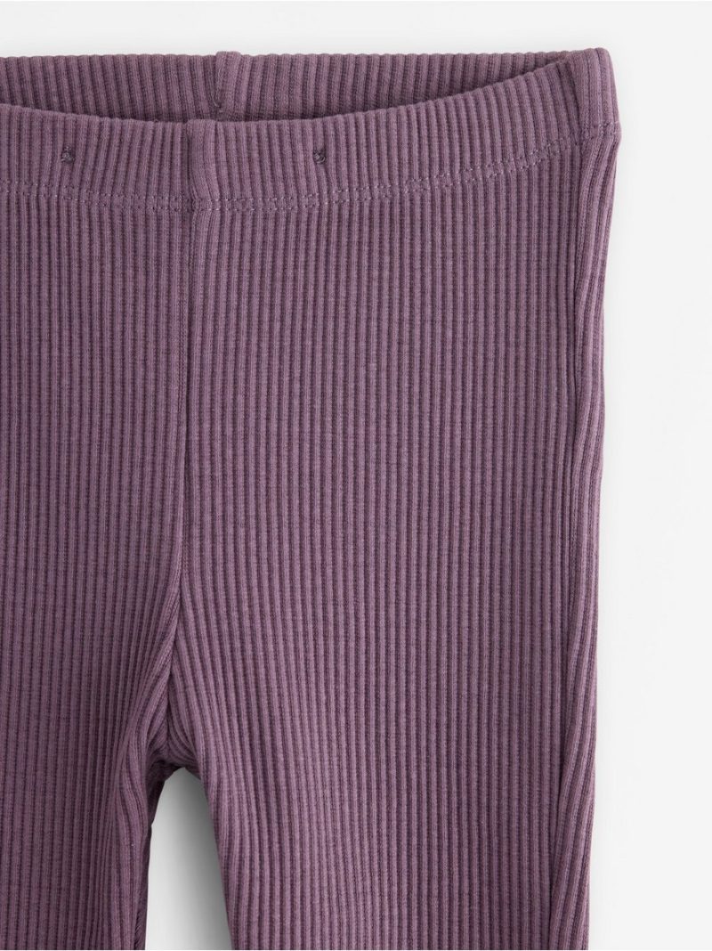 Ribbed leggings - 3007007-7341