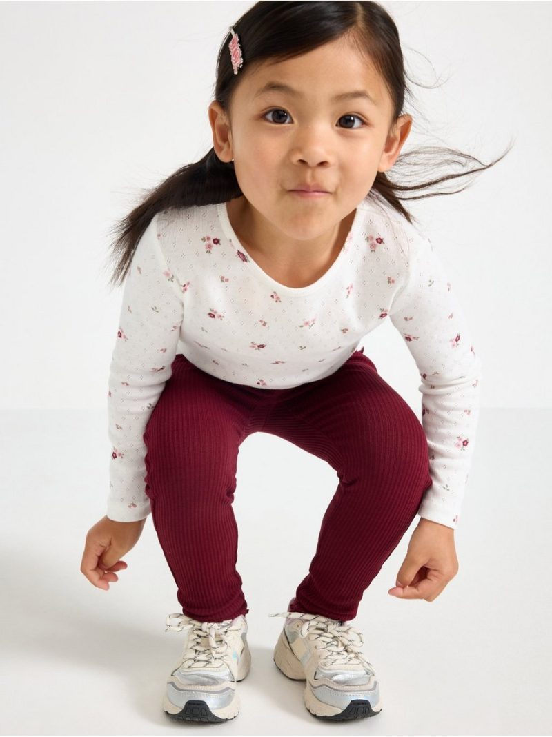 Ribbed leggings - 3007007-8915