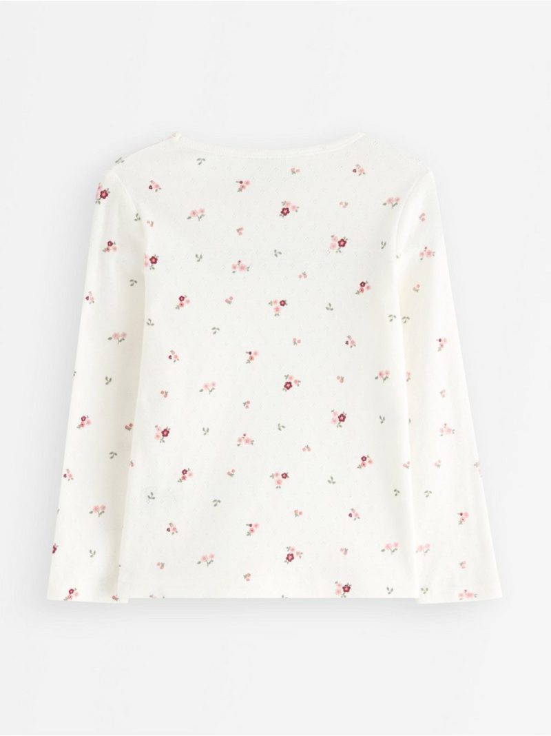 Majica - Top in pointelle - 3007013-325