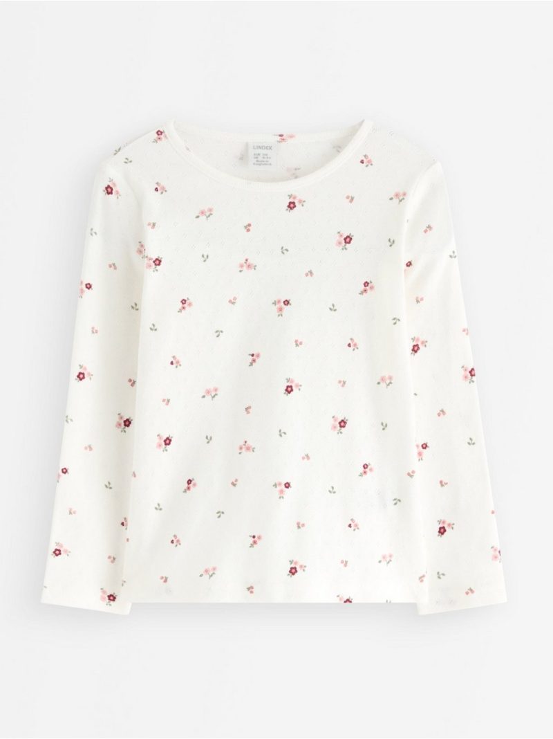 Majica - Top in pointelle - 3007013-325