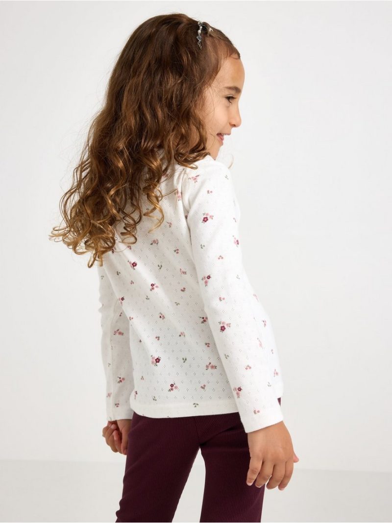 Majica - Top in pointelle - 3007013-325