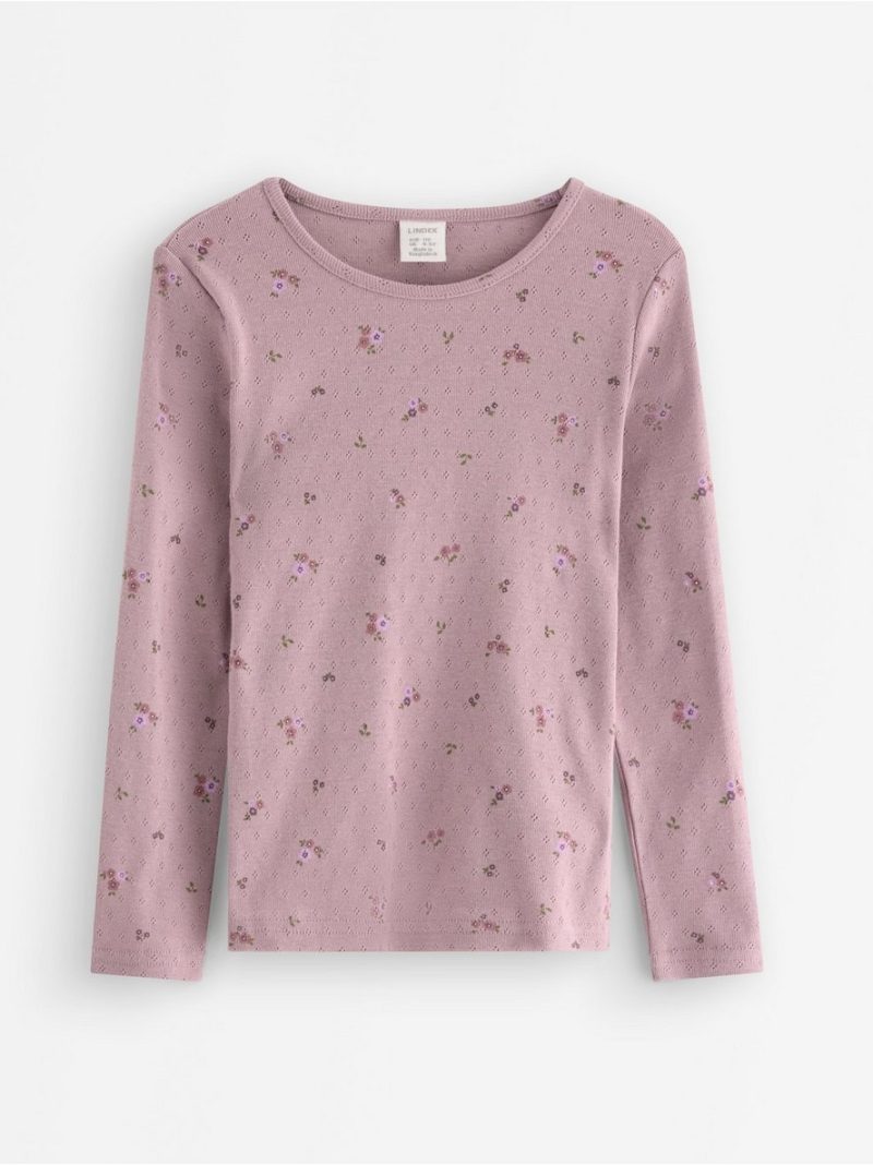 Top in pointelle - 3007013-8121