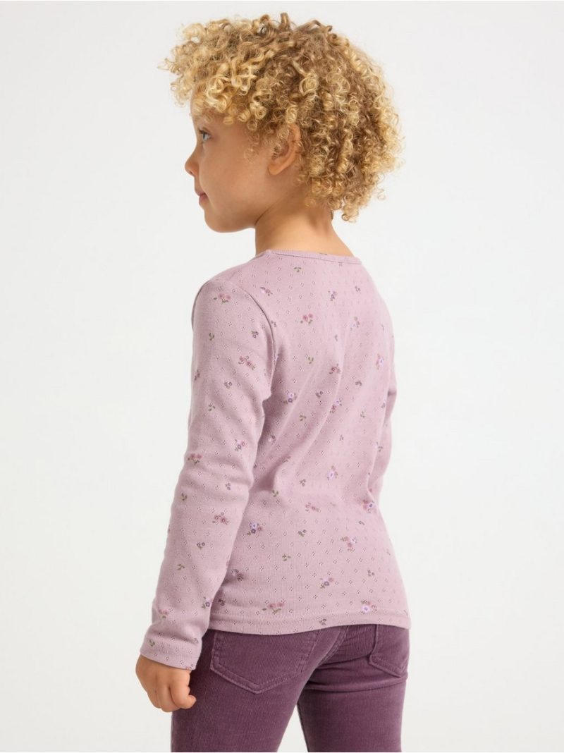 Top in pointelle - 3007013-8121