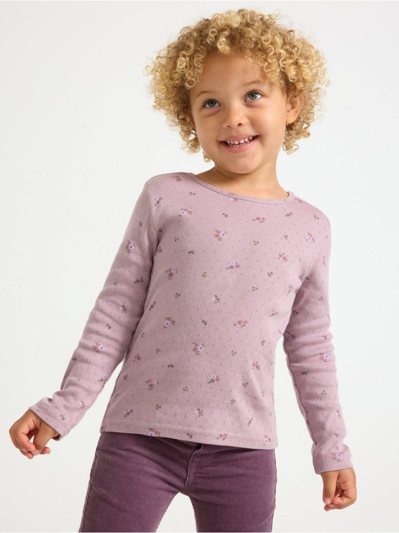 - Top in pointelle Top in pointelle - 3007013-8121