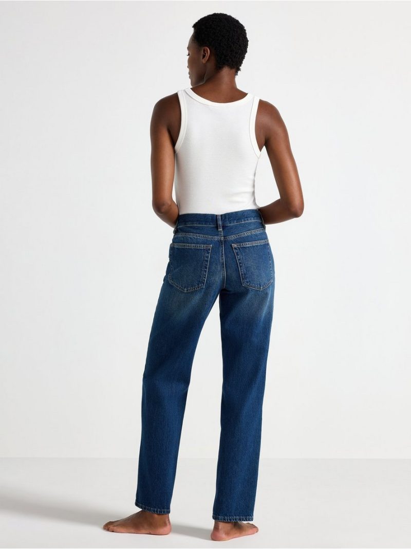 STRAIGHT  jeans with mid waist - 3007030-791